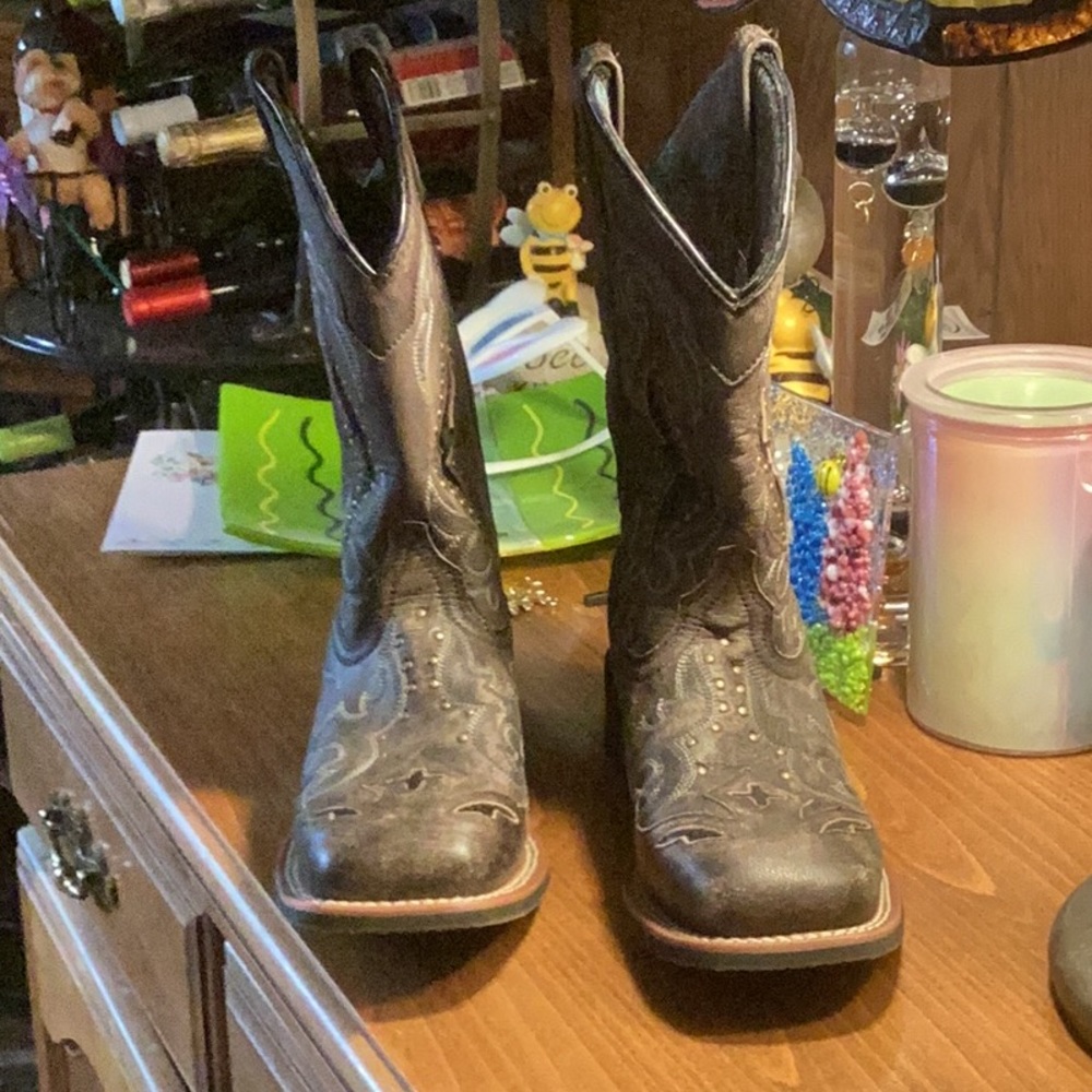 New Cowboy boots.